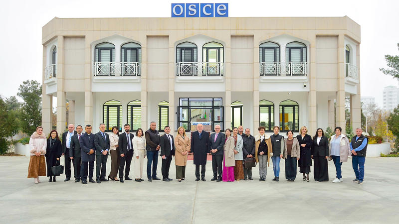 Family photo with OSCE Secretary General