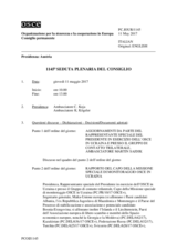 Giornale della 1145a Seduta plenaria del Consiglio permanente
