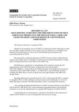 Forum for Security Co-operation Decision No. 3/17