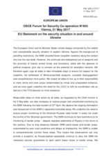 Statement by the Maltese EU Presidency on the situation in and around Ukraine