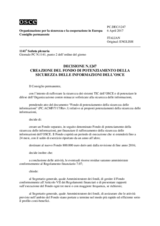 Decisione N.1247 del Consiglio permanente