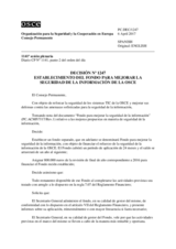 Decisión Nº 1247 del Consejo Permanente