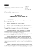 Décision No 1252 du Conseil permanent