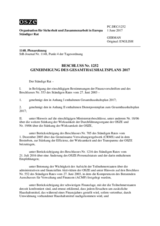 Beschluss Nr. 1252 des Ständigen Rates