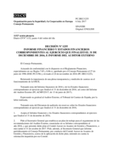 Decisión Nº 1255 del Consejo Permanente