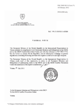 Response by the Delegation of Slovakia to the Small Arms and Light Weapons Questionnaire