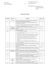 Response by the Delegation of Poland to the Small Arms and Light Weapons Questionnaire