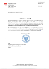 Response by the Delegation of Austria to the Questionnaire on Anti-Personnel Mines and Explosive Remnants of War