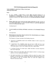 Response by the Delegation of Cyprus to the Questionnaire on Anti-Personnel Mines and Explosive Remnants of War