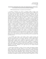 Response by the Delegation of Portugal to the Questionnaire on Participating States’ Policy and/or National Practices and Procedures for the Export of Conventional Arms and Related Technology