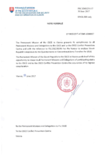 Response by the Delegation of Slovakia to the Questionnaire on Participating States’ Policy and/or National Practices and Procedures for the Export of Conventional Arms and Related Technology