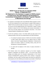 Statement by the Estonian EU Presidency on the Decision by the Council of the European Union, adopted on 4 August 2017