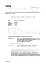 Journal of the 1157th Plenary Meeting of the Permanent Council