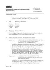 Journal of the 1160th Plenary Meeting of the Permanent Council