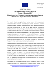 Statement by the Estonian EU Presidency on the Russia’s ongoing aggression against Ukraine and illegal occupation of Crimea