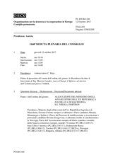 Giornale della 1160a Seduta plenaria del Consiglio permanente