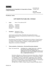 Diario de la 1159ª Sesión plenaria del Consejo Permanente 