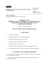 Décision No 1267 du Conseil permanent