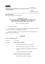 Decisión Nº 1270 del Consejo Permanente