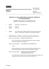 MC(24).JOUR/1 - First Day of the 24th Meeting of the Ministerial Council