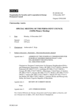 Journal of the 1169th Special Plenary Meeting of the Permanent Council