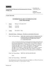 Journal der 1169. Sondersitzung des Ständigen Rates