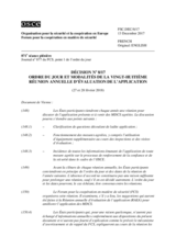 Décision No 8/17 du Forum pour la coopération en matière de sécurité