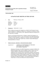 Journal of the 1173rd Plenary Meeting of the Permanent Council