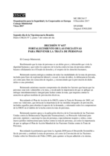 Decision No. 6/17 - Strengthening Efforts to Prevent Trafficking in Human Beings