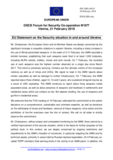 Statement by the Bulgarian EU Presidency on the situation in and around Ukraine