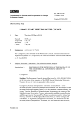 Journal of the 1180th Plenary Meeting of the Permanent Council