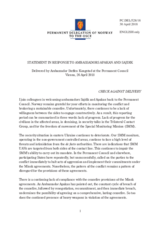 Statement by the Delegation of Norway in response to the update by Ambassador Martin Sajdik and to the report by Ambassador Ertugrul Apakan