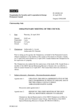 Journal of the 1183rd Plenary Meeting of the Permanent Council