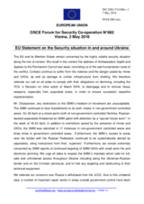 Statement by the Bulgarian EU Presidency on the situation in and around Ukraine.