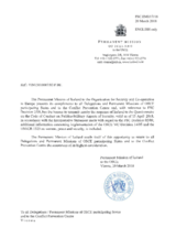 Response by the Delegation of Iceland to the Questionnaire on the Code of Conduct on Politico-Military Aspects of Security