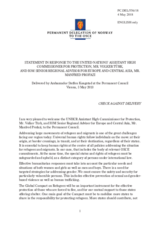 Statement by the Delegation of Norway in response to the addresses by H.E. Volker Türk and by Mr. Manfred Profazi