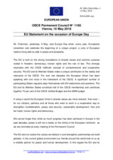 Statement by the Bulgarian EU Presidency on the Europe Day, celebrated on 9 May 2018