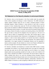 Statement by the Bulgarian EU Presidency on the situation in and around Ukraine