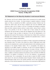 Statement by the Bulgarian EU Presidency on the situation in and around Ukraine