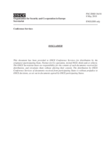 Response by the Delegation of the Holy See to the Questionnaire on Anti-Personnel Mines and Explosive Remnants of War