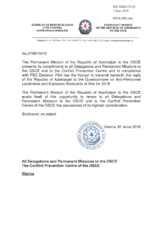 Response by the Delegation of Azerbaijan to the Questionnaire on Anti-Personnel Mines and Explosive Remnants of War