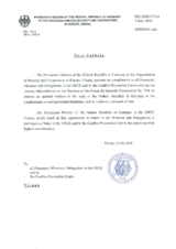 Response by the Delegation of Germany to the Questionnaire on Anti-Personnel Mines and Explosive Remnants of War