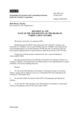 Forum for Security Co-operation Decision No. 3/18