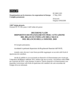 Decisione N.1293 del Consiglio permanente