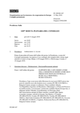 Giornale della 1187a Seduta plenaria del Consiglio permanente