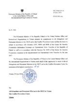 Response by the Delegation of Poland to the Questionnaire on Participating States’ Policy and/or National Practices and Procedures for the Export of Conventional Arms and Related Technology