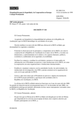 Permanent Council Decision No. 318 (es)