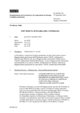 Giornale della 1195a Seduta plenaria del Consiglio permanente