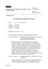 Diario de la 1197ª Sesión plenaria del Consejo Permanente 