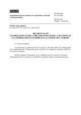 Permanent Council Decision No. 670 (fr)